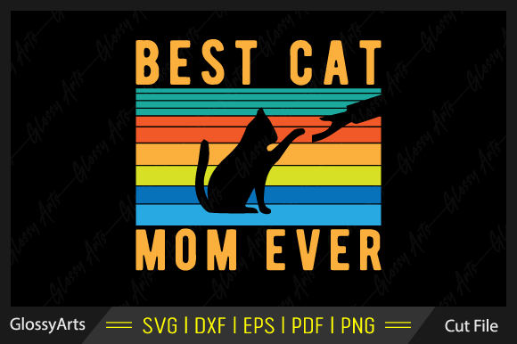 Cat Mom SVG: Top Graphics for Crafts Sellers