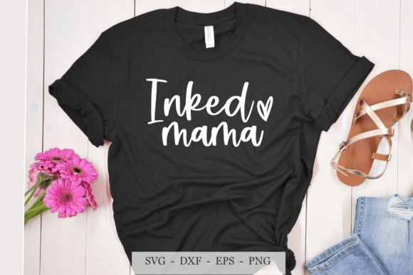 Inked Mama SVG: Vintage Graphics for Crafts