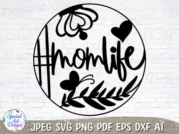 Mom Life SVG: Premium Graphics for Crafts