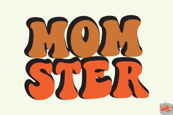 Retro Mom Ster Svg: Fresh Graphics for Crafts