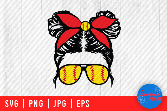 Softball Daughter and Mom Life Svg: Graphics for Crafts
