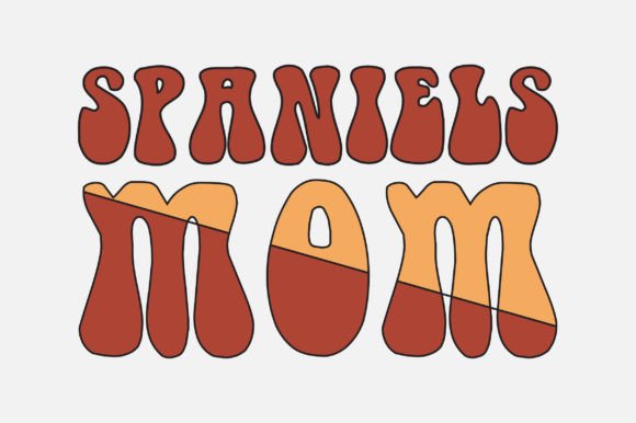 Spaniels Mom SVG: Graphics for Crafts & Blogs