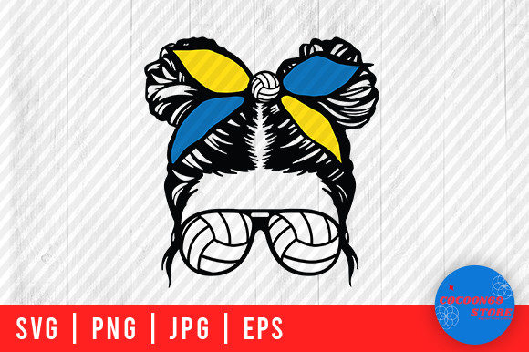 Volleyball Daughter and Mom Life Svg: Graphics for Crafts